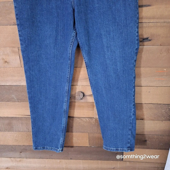 VINTAGE 90'S LEE Riders Straight Leg High Rise Jeans SZ 14 - Picture 3 of 10